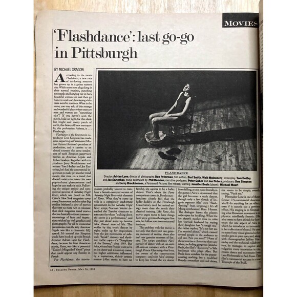 Rolling Stone Magazine No. 396 • Bad Boy Sean Penn • May 1983 • Rap Music - Picture 7 of 7